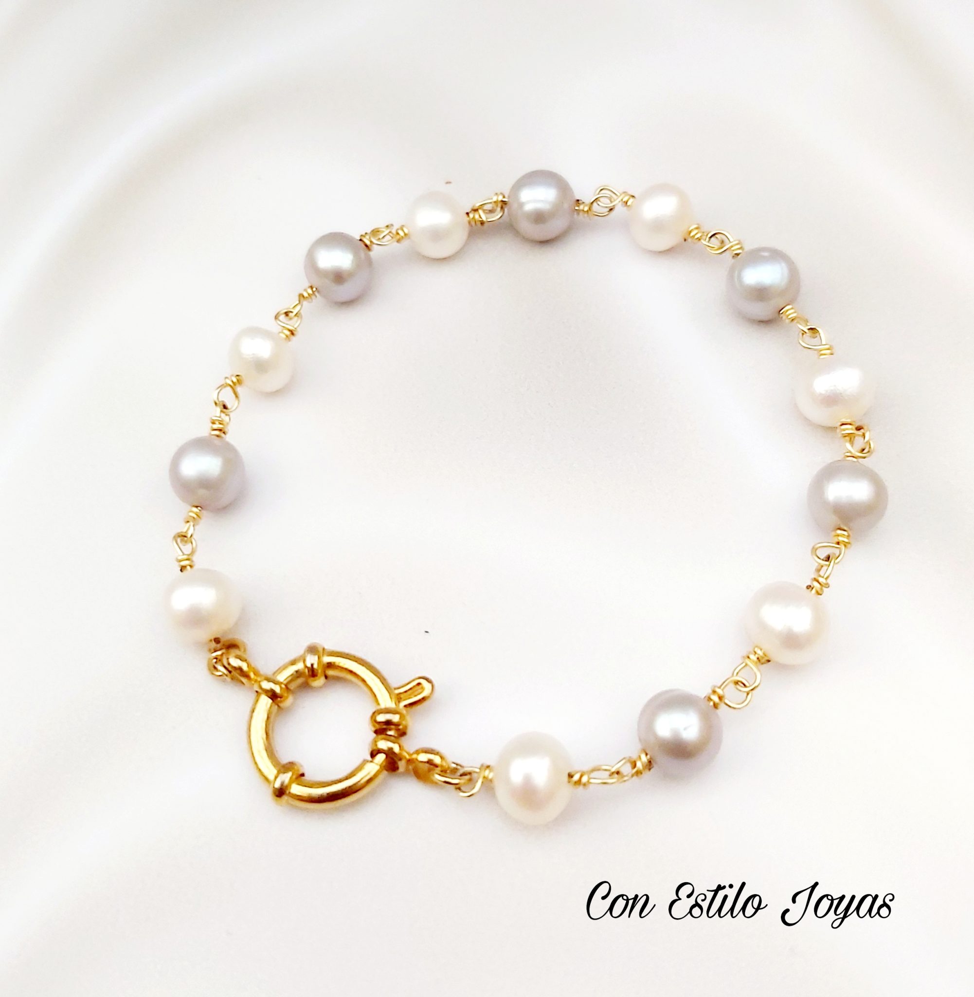 Accesorios Para Pulseras Perlas Sueltas Color Negro 10 Pieza | Envío Gratis