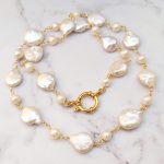 Collar perla Coin