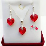 Conjunto Xilion heart Light siam 10 mm.