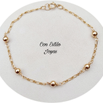 Pulsera Bolitas Gold Filled