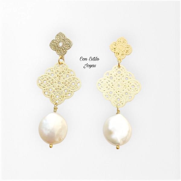 Aros mandala perla Coin