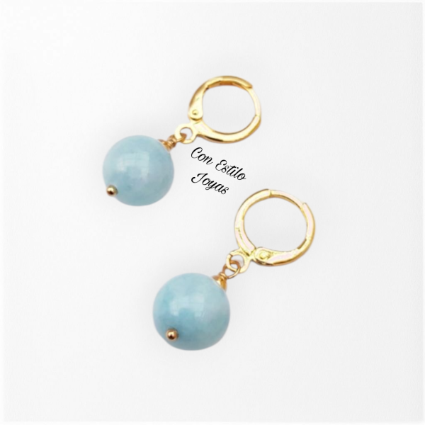 Aros Aguamarina Gold