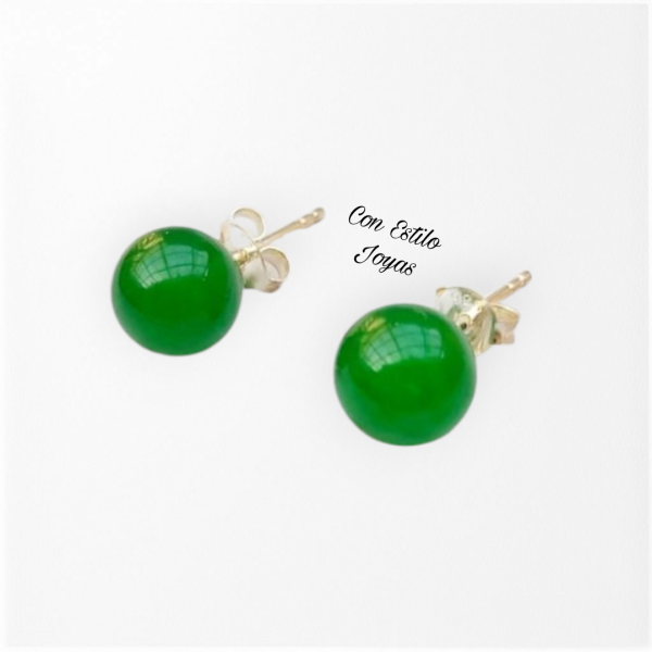 Aros Jade verde