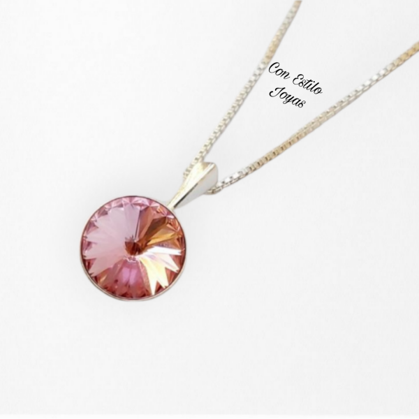 Colgante Rivoli Rosa Light