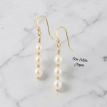 Aros perlas de río arroz