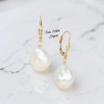 Aros perla coin gancho
