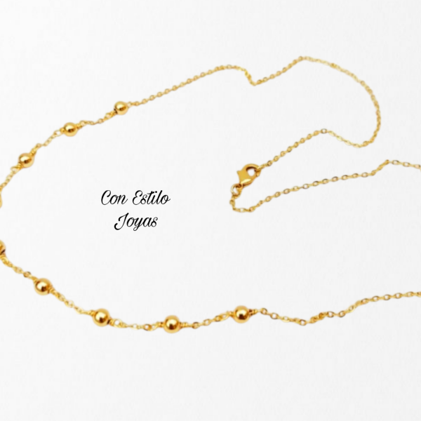 Collar bolitas
