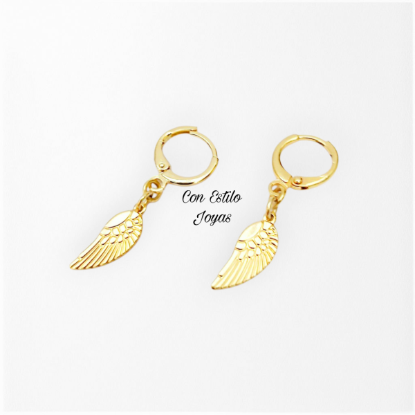 Aros alitas de ángel