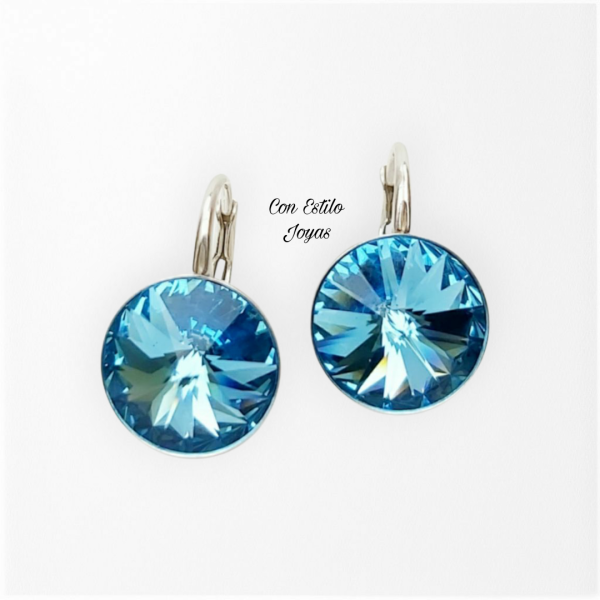 Aros cristal rivoli Aquamarine