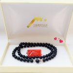 Collar perlas Mallorca negras