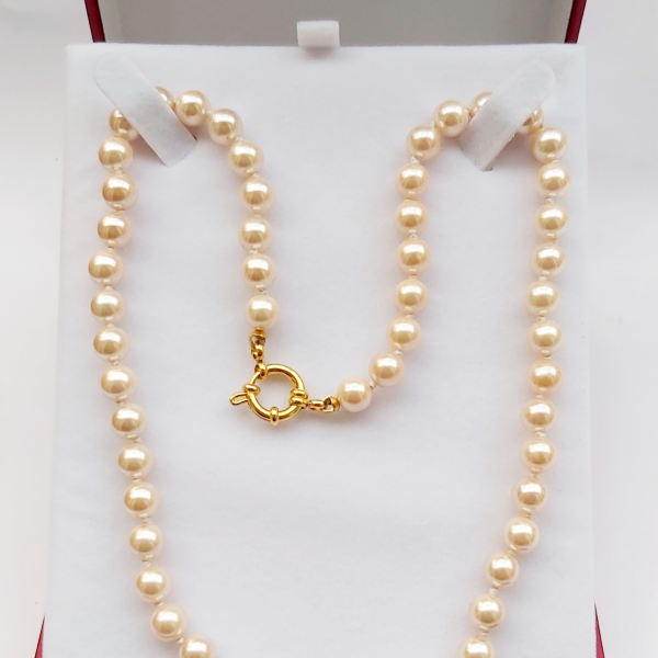 Collar perlas de Mallorca 7 mm.