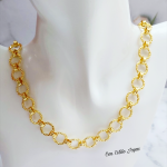 Collar argollas