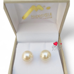 Aros perlas de Mallorca 10 mm.