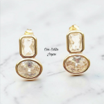 Aros color cristal