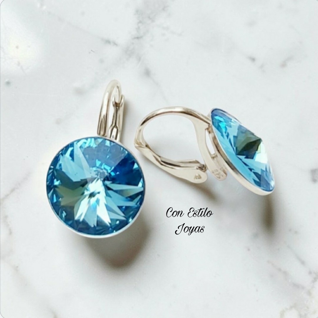 Picsart_26-02-24_21-46-44-536 Aros cristal rivoli Aquamarine - Imagen 1