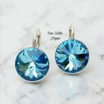 Aros cristal rivoli Aquamarine - Imagen 2