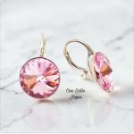 Aros cristal rivoli Light Rose