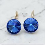 Aros cristal rivoli Saphire - Imagen 2
