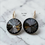 Aros cristal rivoli Silver Night - Imagen 2