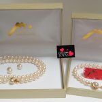 Conjunto perlas de Mallorca broche perla