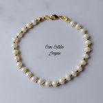 Pulsera perlas de río