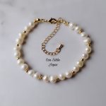 Pulsera perlas de río Elena